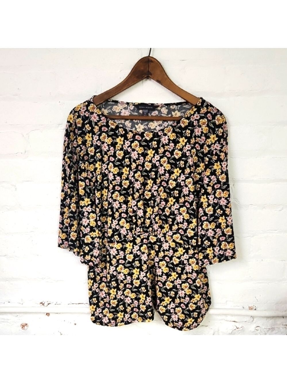 BANANA REPUBLIC Floral Short Sleeve Size XL